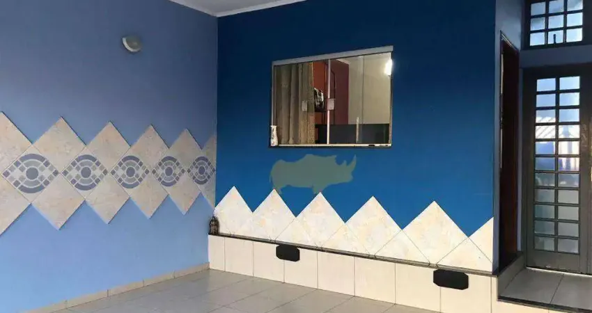 Casa com 3 dormitórios, cozinha industrial à venda, 151 m² por r$ 477.000 - jardim residencial das palmeiras - rio claro/sp