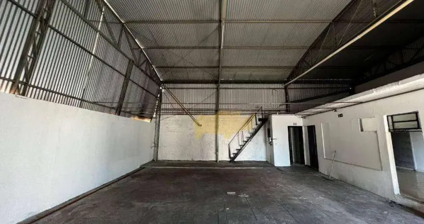 Barracão para alugar, 180 m² por r$ 3.686,00/mês - jardim são paulo - rio claro/sp
