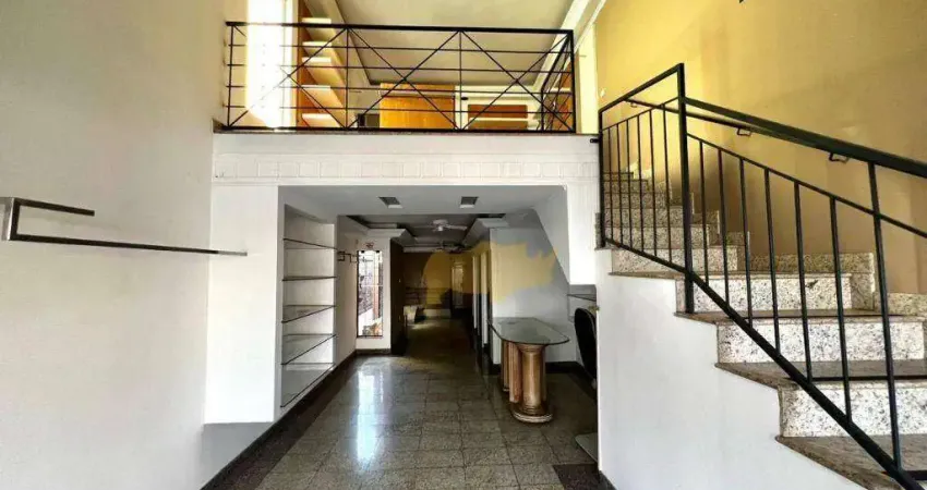 Salão para alugar, 59 m² por r$ 3.500,00/mês - centro - rio claro/sp