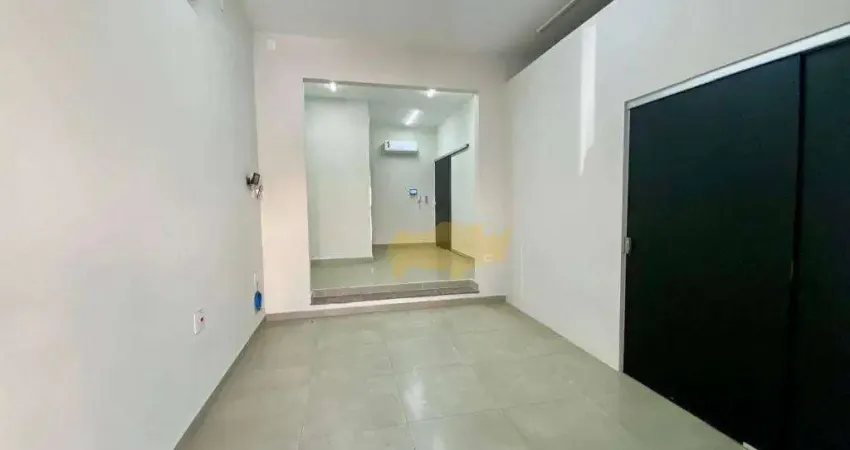Salão para alugar, 27 m² por r$ 1.699,13/mês - vila alemã - rio claro/sp