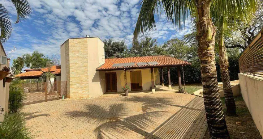 Casa com 3 dormitórios à venda, 650 m² por r$ 1.500.000,00 - condomínio recreio das águas claras - rio claro/sp