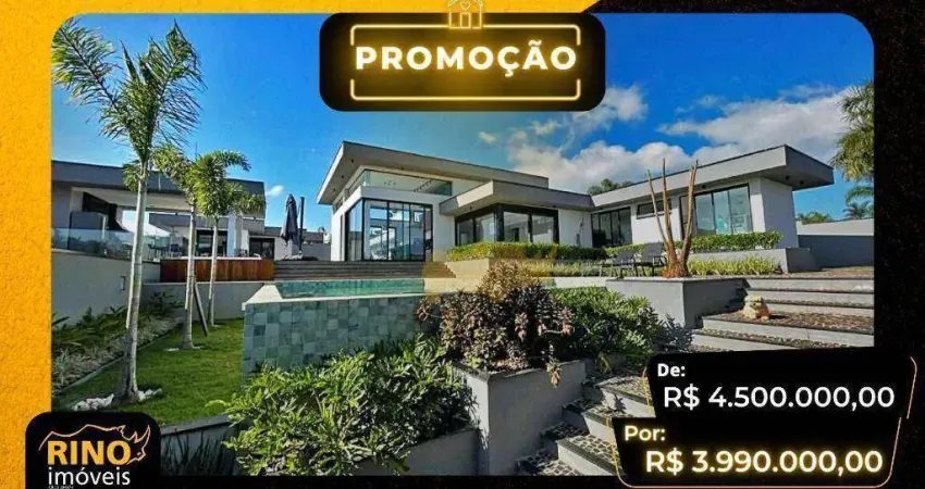 Casa com 6 dormitórios à venda, 620 m² por r$ 3.990.000,00 - núcleo portal dos nobres - ipeúna/sp