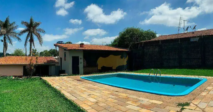 Chácara com 6 dormitórios à venda, 4074 m² por r$ 3.000.000,00 - batovi - rio claro/sp