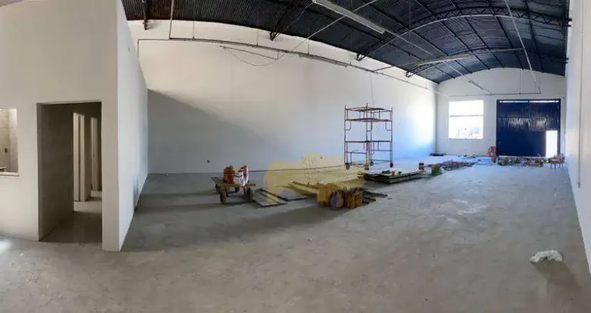 Barracão para alugar, 320 m² por r$ 9.000,00/mês - estádio - rio claro/sp