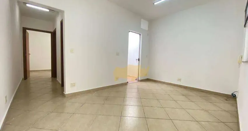 Sala para alugar, 36 m² por r$ 1.330,83/mês - centro - rio claro/sp