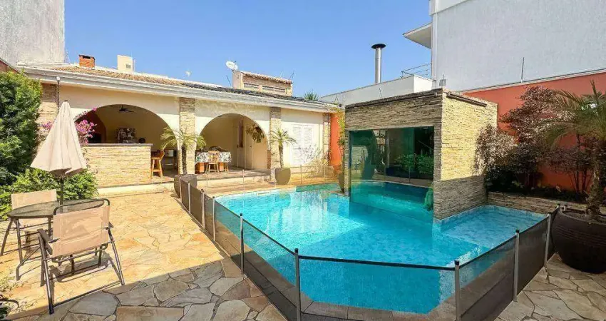 Casa com 3 dormitórios à venda, 212 m² por r$ 990.000,00 - jardim residencial san marino - rio claro/sp