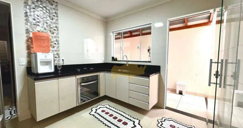 Casa com 3 dormitórios à venda, 84 m² por r$ 330.000,00 - parque mãe preta - rio claro/sp