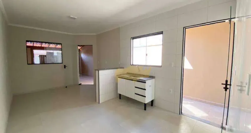 Casa com 2 dormitórios à venda, 83 m² por r$ 280.000,00 - jardim novo - rio claro/sp