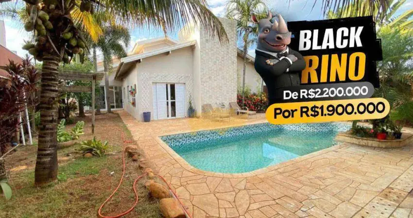 Black  rino - aproveite  o desconto! casa com 4 dormitórios à venda, 402 m² por r$ 1.900.000 - residencial florença - rio claro/sp