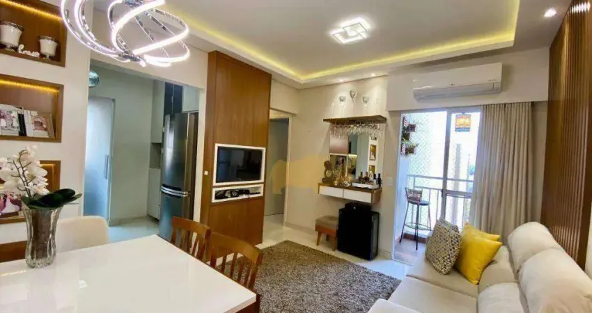 Apartamento com 2 dormitórios à venda, 48 m² por r$ 270.000,00 - jardim do horto - rio claro/sp