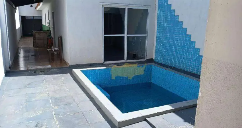 Casa com 2 dormitórios, edicula e piscina à venda, 113 m² por r$ 350.000 - vila cristina - rio claro/sp