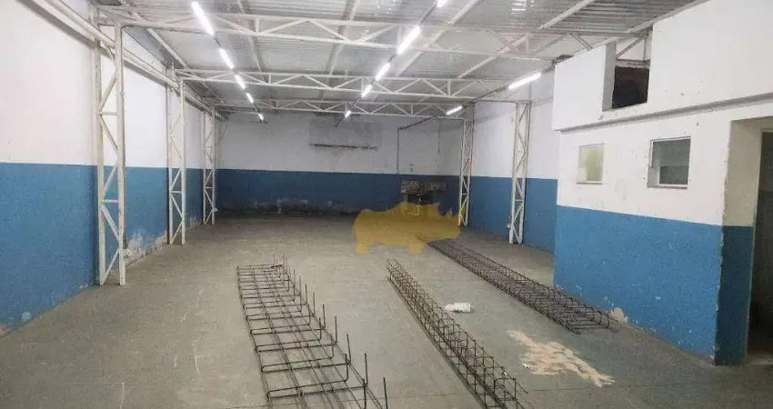 Barracão novo para locação    excelente localização | pronto para uso  160 m² de área   energia trifásica instalada    instalação elétrica completa