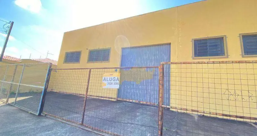 Barracão para alugar, 341 m² por r$ 8.346,64/mês - parque universitário - rio claro/sp