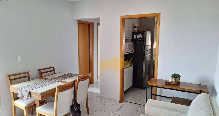 Apartamento com 2 dormitórios à venda, 55 m² por r$ 270.000,00 - jardim claret - rio claro/sp