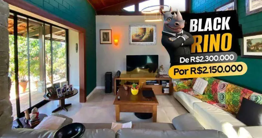 Black rino - aproveite o desconto! casa com 4 dormitórios à venda, 348 m² por r$ 2.300.000 - residencial florença - rio claro/sp