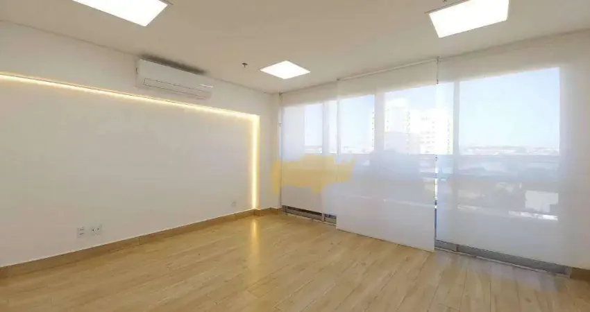Sala para alugar, 43 m² por r$ 3.200,83/mês - cidade claret - rio claro/sp