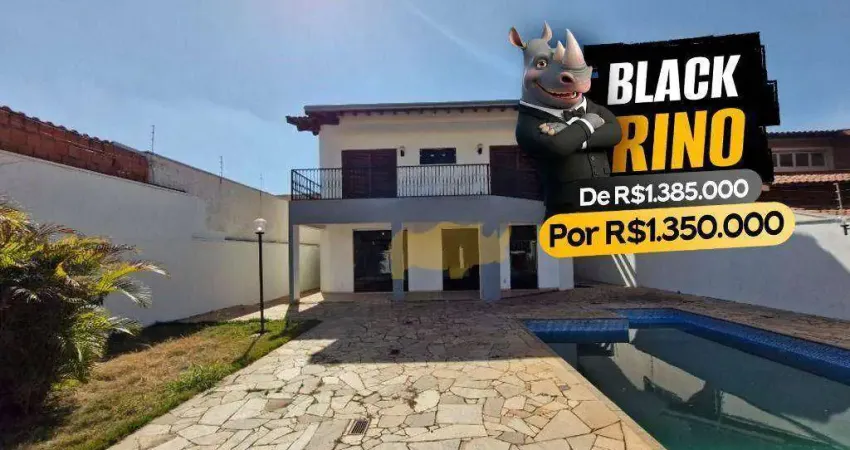 Casa com 5 dormitórios, 402 m² - venda por r$ 1.350.000,00 ou aluguel por r$ 41.500,00/mês - santa cruz - rio claro/sp