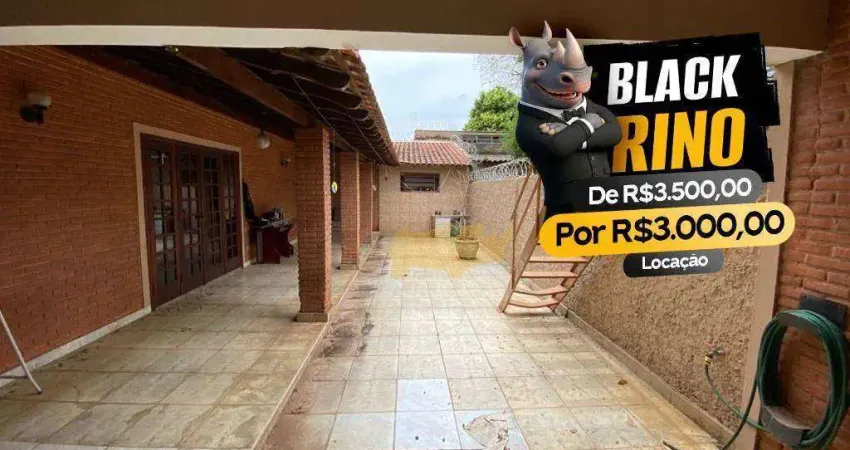 Casa com 2 dormitórios para alugar, 292 m² por r$ 3.322,12/mês - vila santo antônio - rio claro/sp