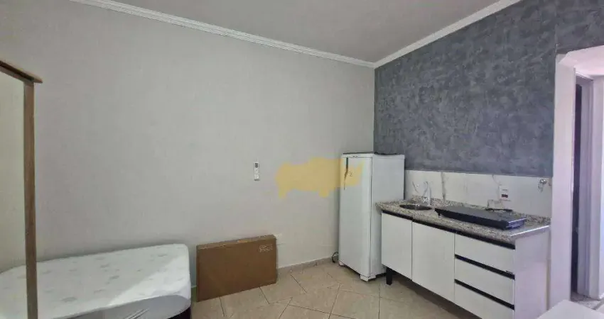 Kitnet com 1 dormitório para alugar, 18 m² por r$ 1.220,00/mês - jardim primavera - rio claro/sp