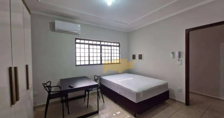 Kitnet com 1 dormitório para alugar, 21 m² por r$ 1.320,00/mês - jardim primavera - rio claro/sp