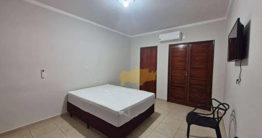 Kitnet com 1 dormitório para alugar, 23 m² por r$ 1.420,00/mês - jardim primavera - rio claro/sp