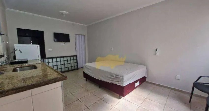 Kitnet com 1 dormitório para alugar, 28 m² por r$ 1.420,00/mês - jardim primavera - rio claro/sp
