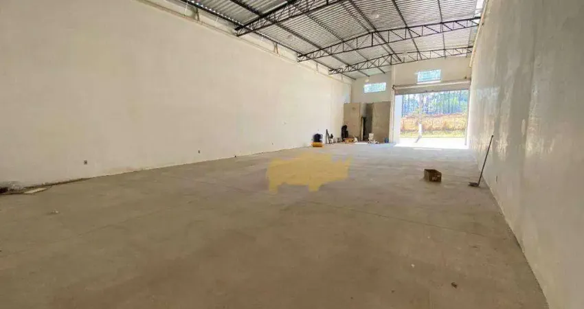 Barracão para alugar, 245 m² por r$ 5.610,00/mês - diário ville - rio claro/sp