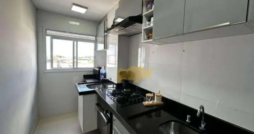 Apartamento com 2 dormitórios à venda, 58 m² por r$ 290.000,00 - jardim cherveson - rio claro/sp
