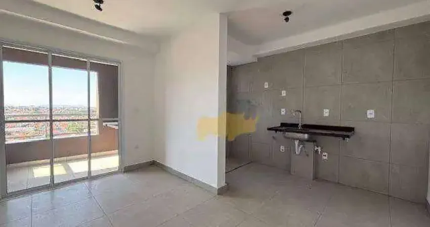 Apartamento com 2 dormitorios com suíte no residencial leven, 59m² - rio claro sp