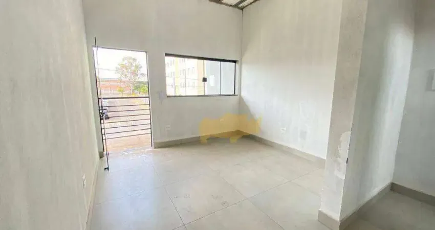 Sala para alugar, 19 m² por r$ 1.500,00/mês - jardim vilage - rio claro/sp