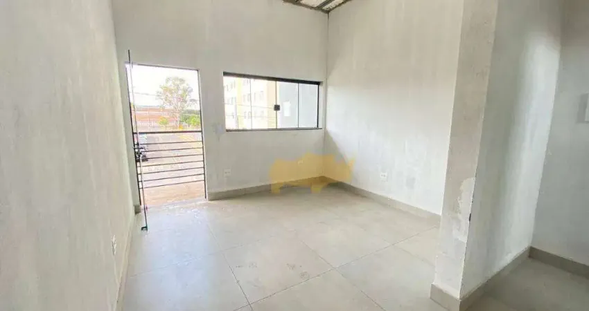Sala para alugar, 19 m² por r$ 1.500,00/mês - vila são miguel - rio claro/sp