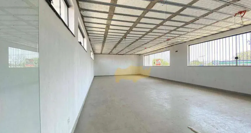 Salão para alugar, 129 m² por r$ 6.000,00/mês - jardim vilage - rio claro/sp