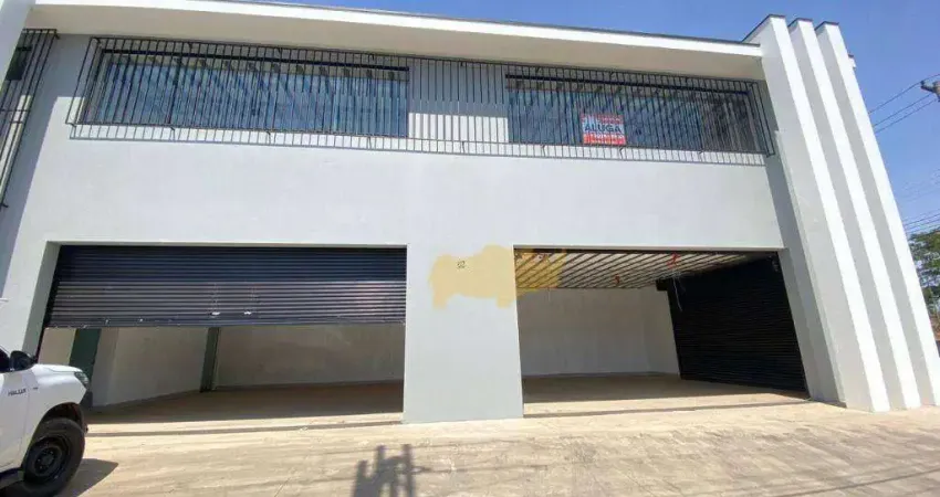 Salão para alugar, 129 m² por r$ 10.000,00/mês - jardim vilage - rio claro/sp