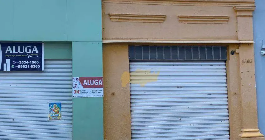 Salão para alugar, 75 m² por r$ 1.408,00/mês - centro - rio claro/sp