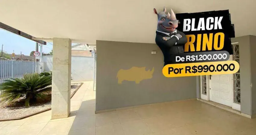 Black rino. aproveite o desconto - casa com 3 dormitórios à venda, 238 m² por r$ 1.200.000 - vila aparecida - rio claro/sp
