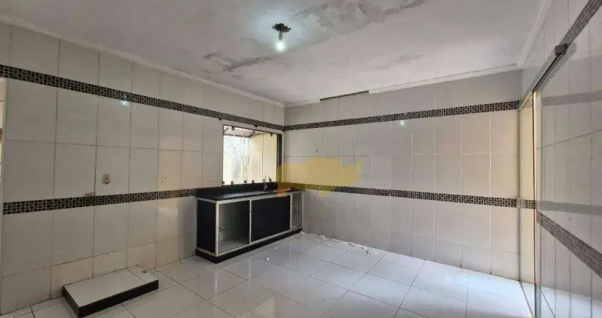Casa com 3 dormitórios para alugar, 100 m² por r$ 1.857,00/mês - jardim novo - rio claro/sp