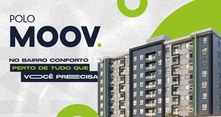 Polo moov: apartamentos modernos no bairro conforto em volta redonda