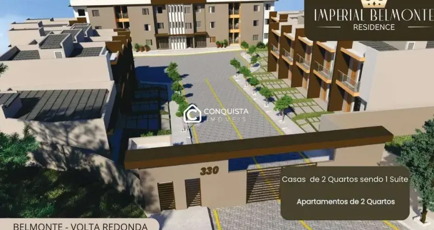 Residencial imperial belmonte – casas e apartamentos em condomínio fechado