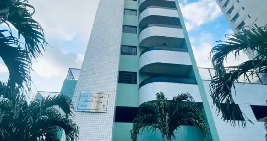 Apartamento amplo de 92 m² na madalena – 3 quartos, 1 suíte, nascente e 2 vagas – estrutura de lazer completa no edifício engenho madalena, recife