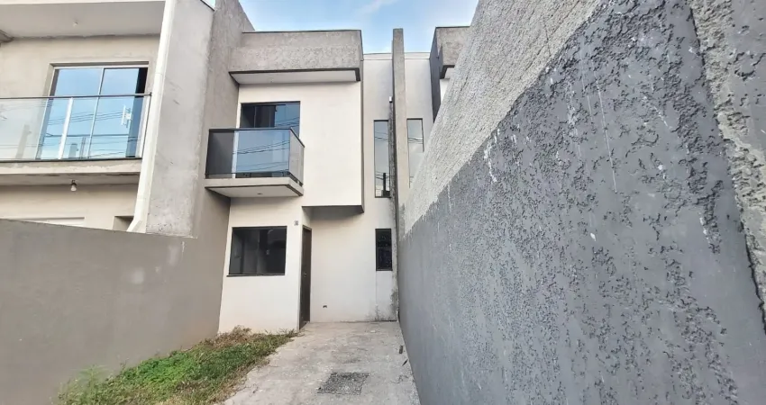 Sobrado a venda no sítio cercado, curitiba, pr por r$379.000,00