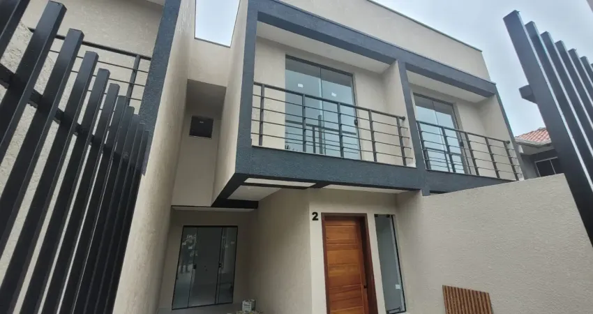 Sobrado a venda no sítio cercado, curitiba, pr, por r$329.000,00