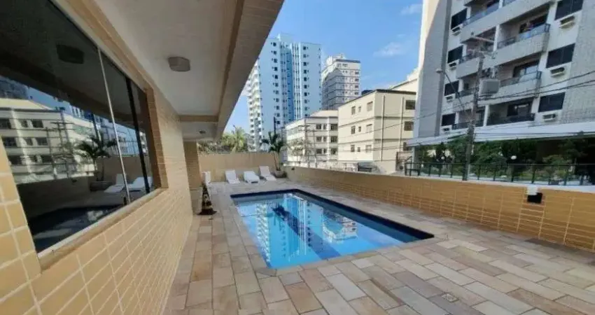Apartamento amplo 2dts (1 suíte) - sacada - piscina - elevador - 100mts da praia - vila tupi!!