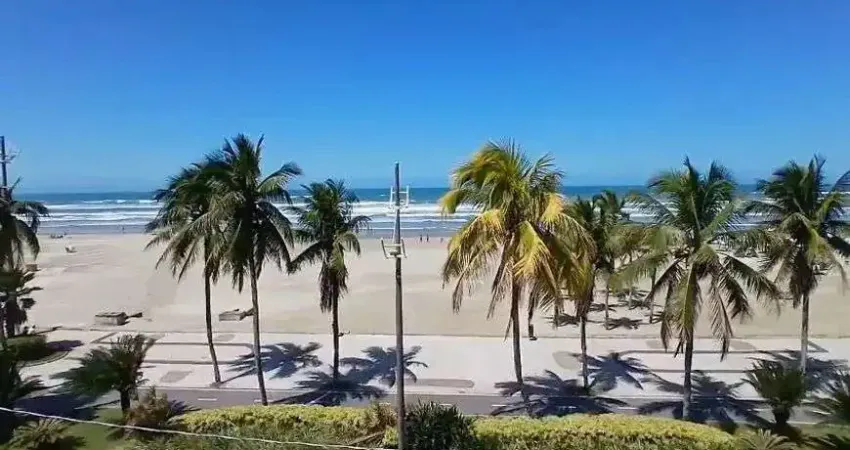 Kit (sala/dormitório) - frente e vista livre mar - vila tupi - praia grande - consulte financiamento