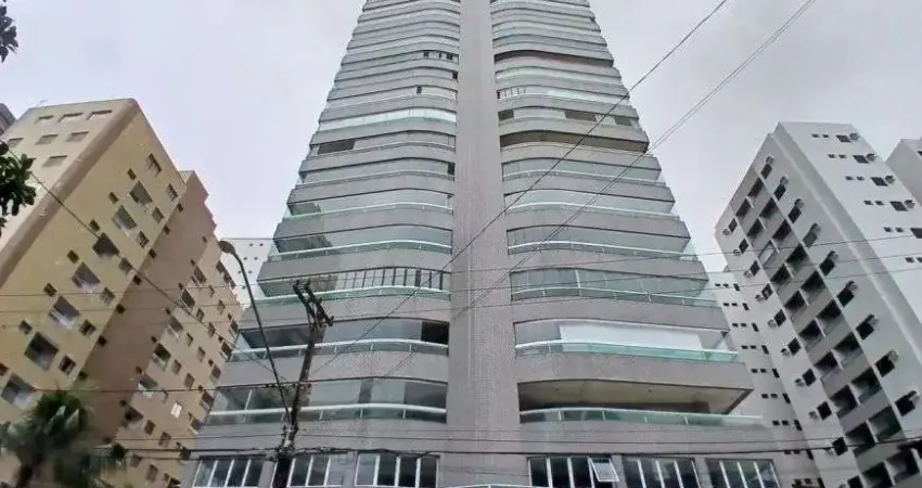 Apartamento 2dts (1 suíte) - 123m2 - sacada envolvente envidraçada - lazer completo - 100mt da praia