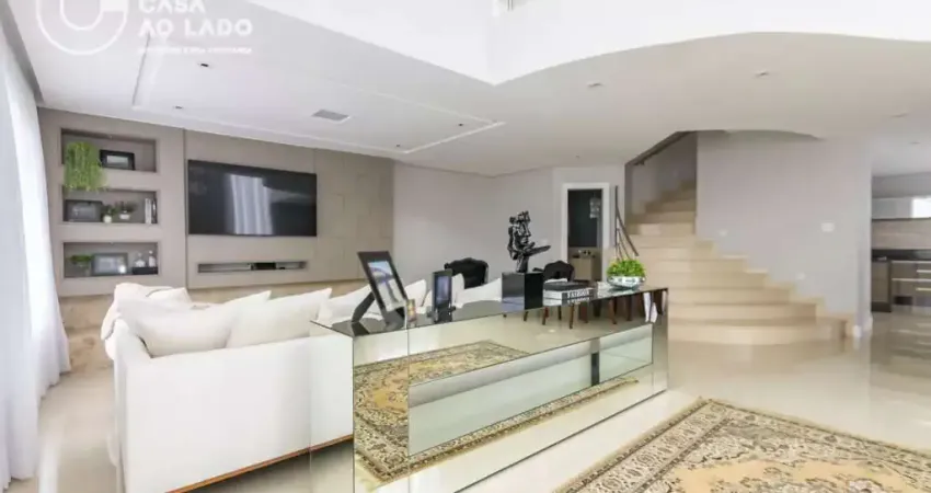 Casa de alto padrão mobiliada 404m² no pinheirinho - curitiba/pr