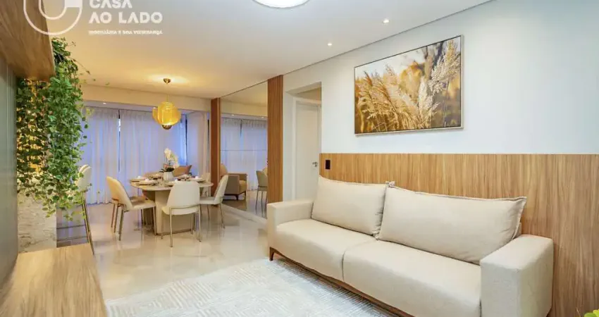 Apartamento decorado 82m² com 02 quartos no cristo rei - curitiba/pr