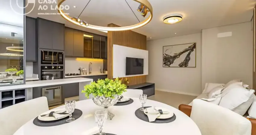 Apartamento decorado 80m² com 02 quartos no boa vista - curitiba/pr