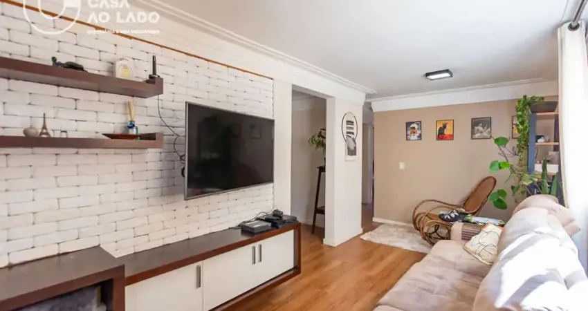 Apartamento mobiliado 80m² com 2 quartos e 2 garagens no ecoville - curitiba/pr.