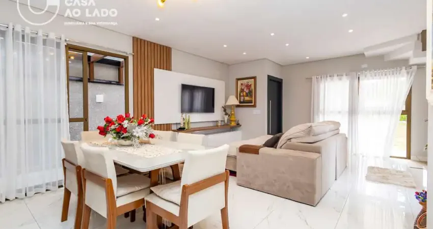 Sobrado em condominio 230 m² com 03 suítes no santa cândida - curitiba/pr