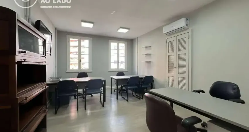 Sala comercial para locação mensal 1 dia por semana, no batel - curitiba/pr
